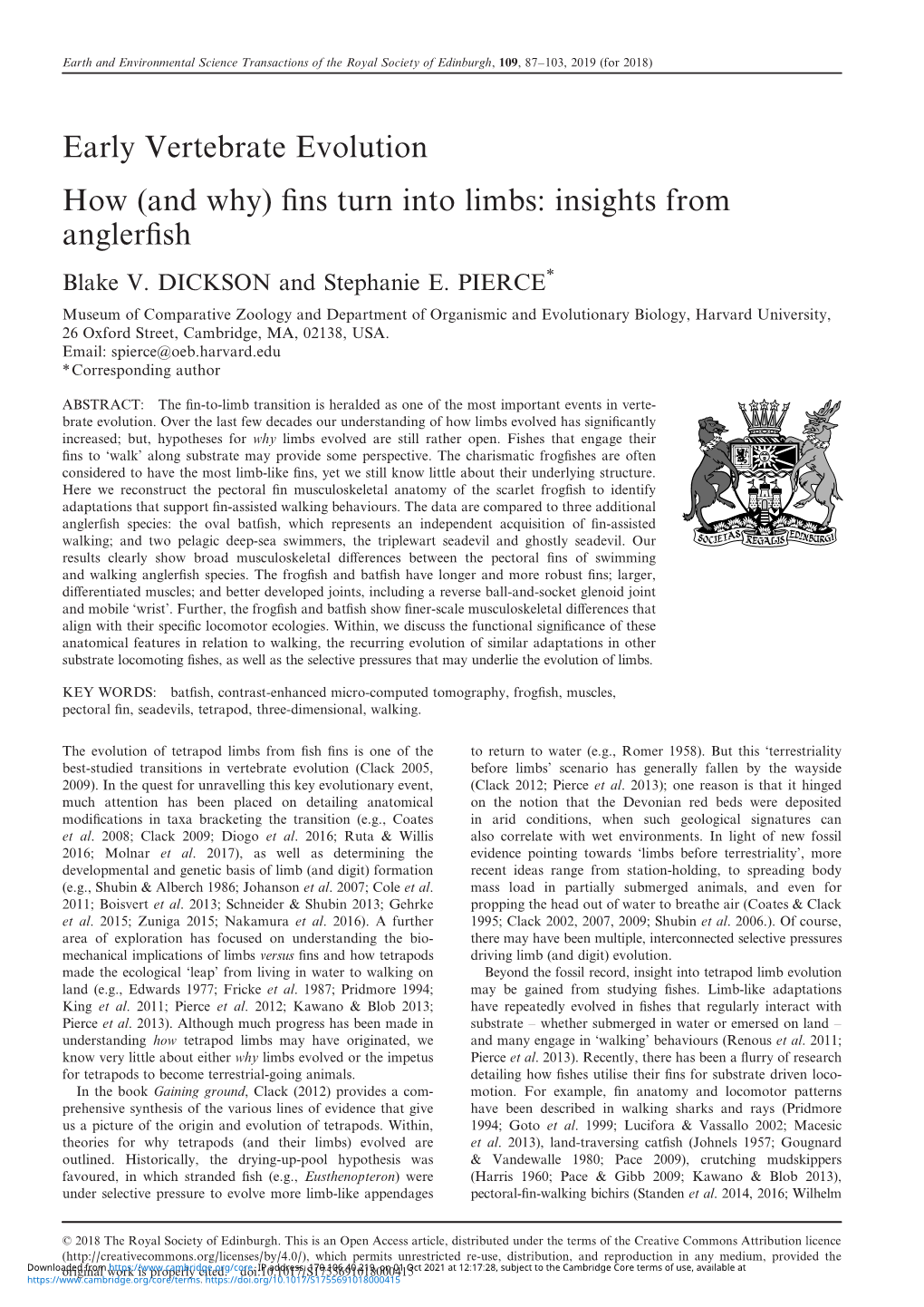 (And Why) Fins Turn Into Limbs: Insights from Anglerfish