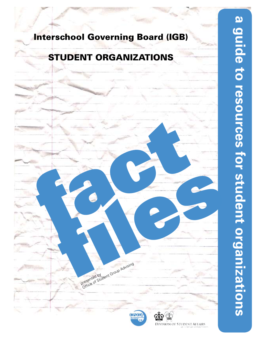 A Guide to Resources for Student Organizations