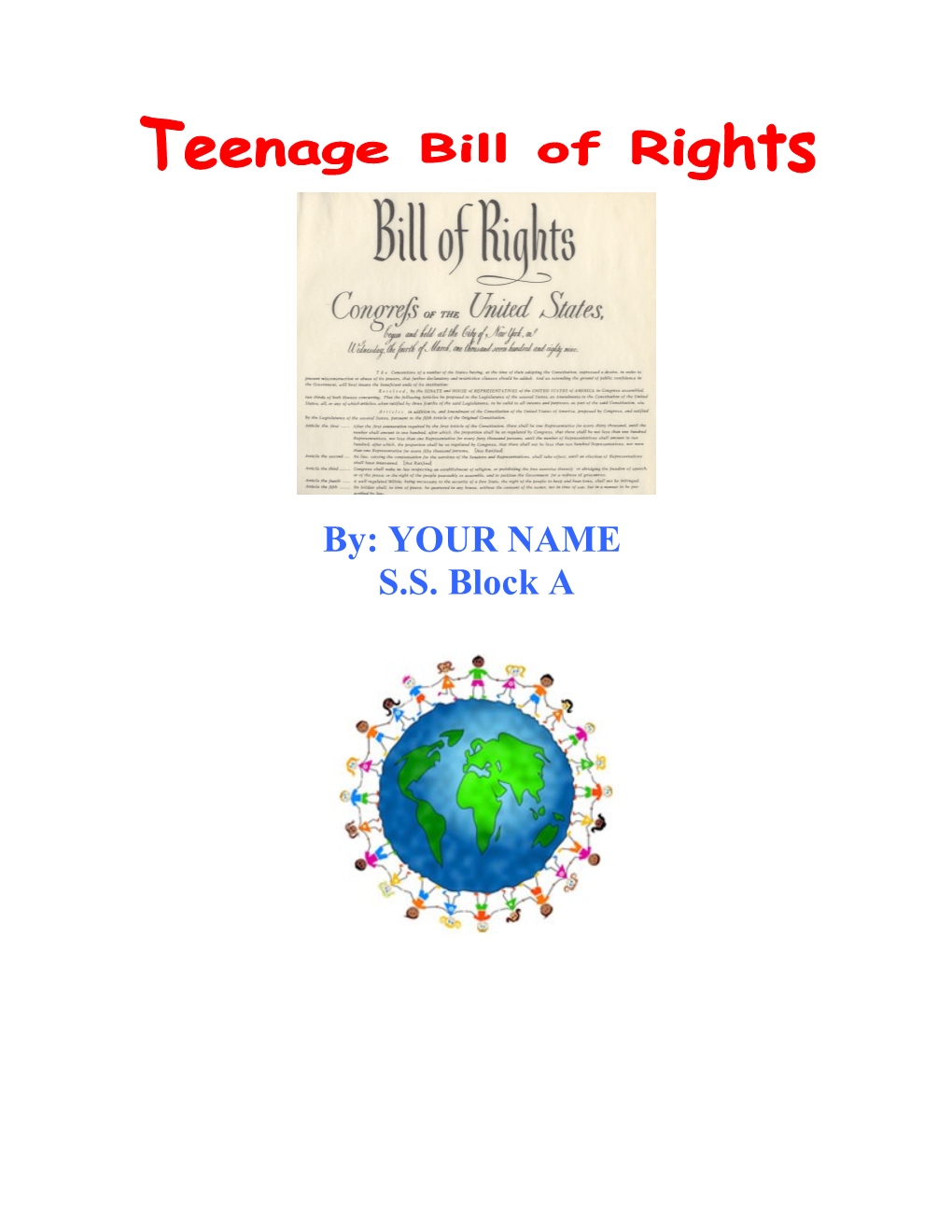 Teenage Bill of Rights