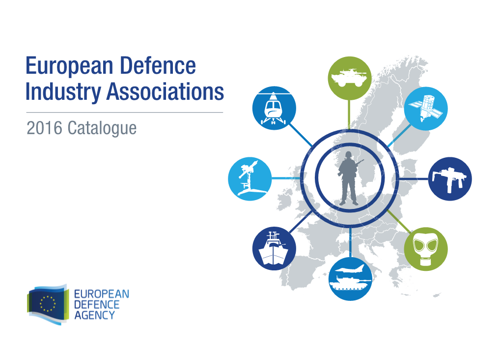 European Defence Industry Associations 2016 Catalogue Foreword