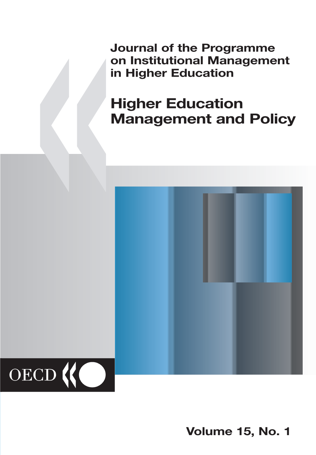 Highereducationmanagementand Policy