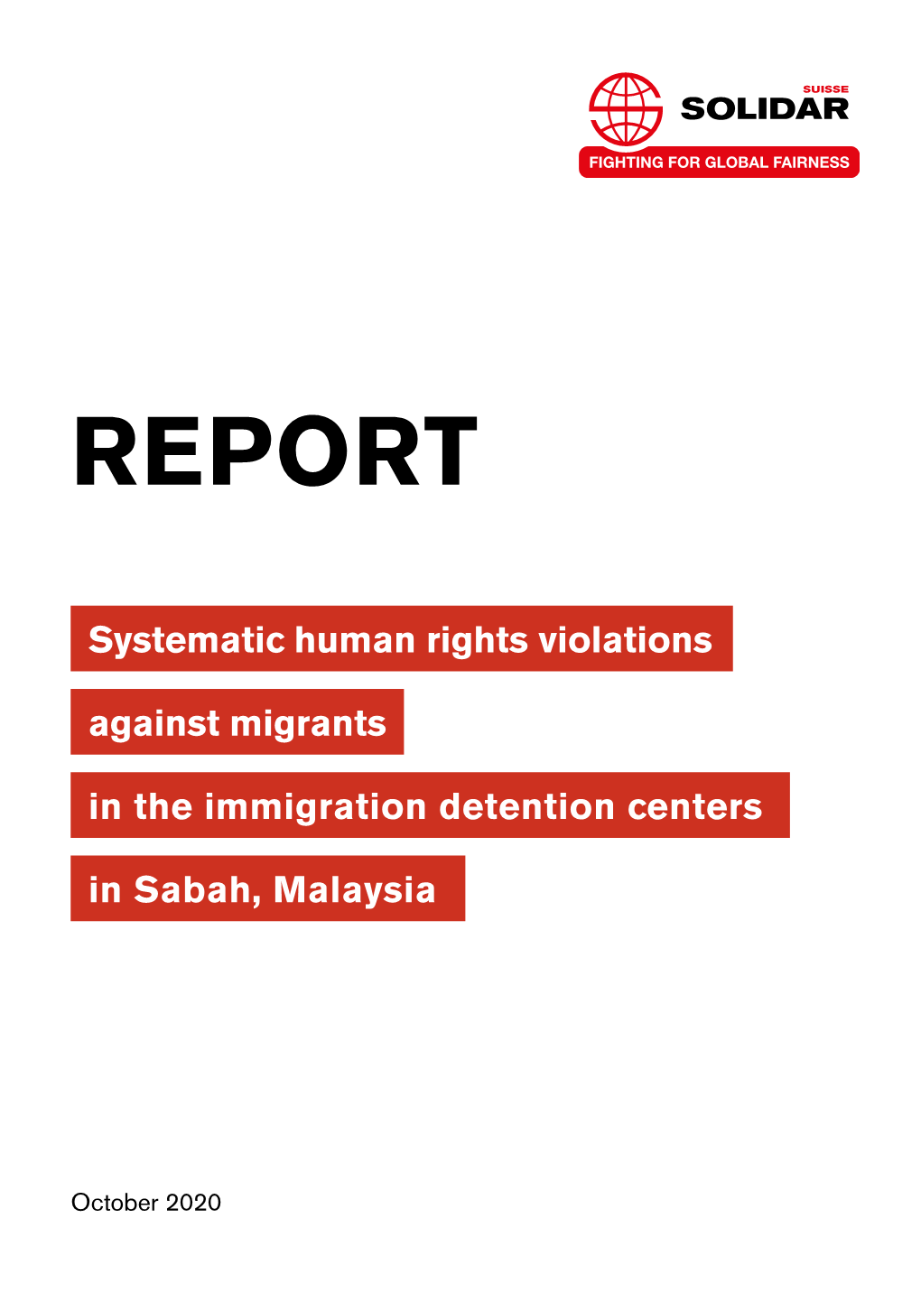 Against Migrants in the Immigration Detention Centers REPORT