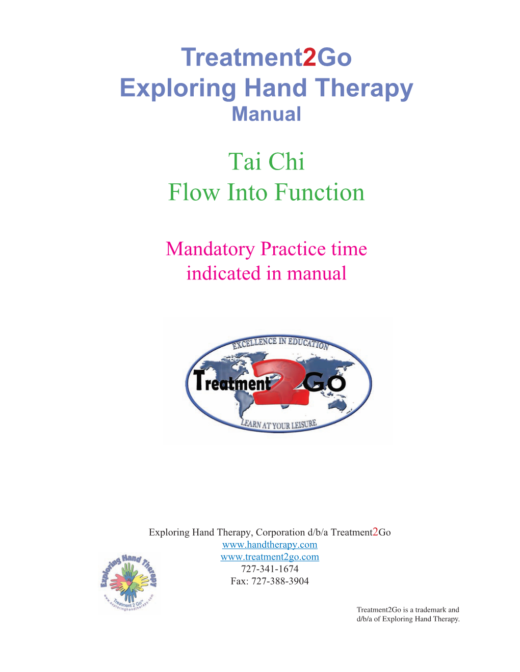 Treatment2go Exploring Hand Therapy Tai Chi Flow Into Function