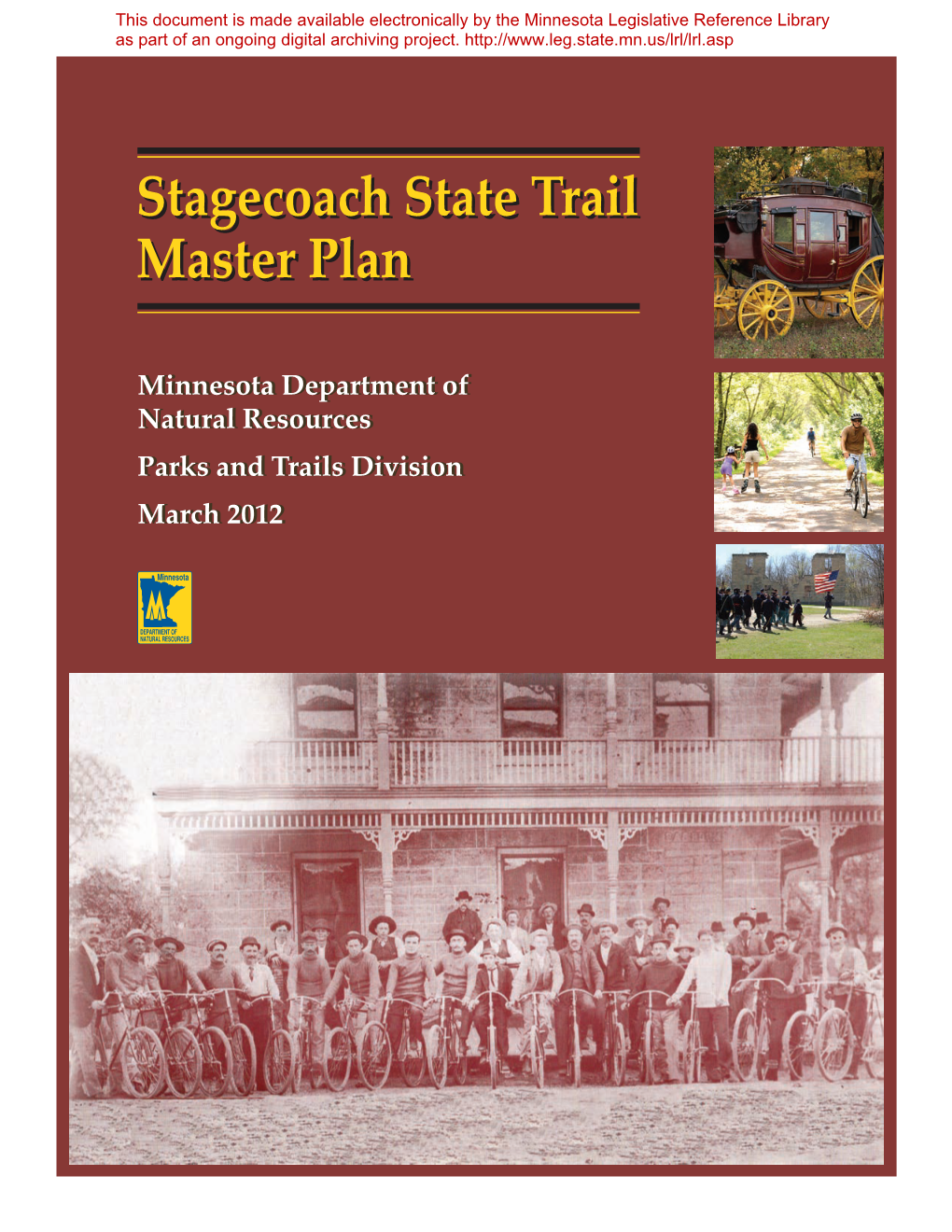 Stagecoach State Trail Master Plan