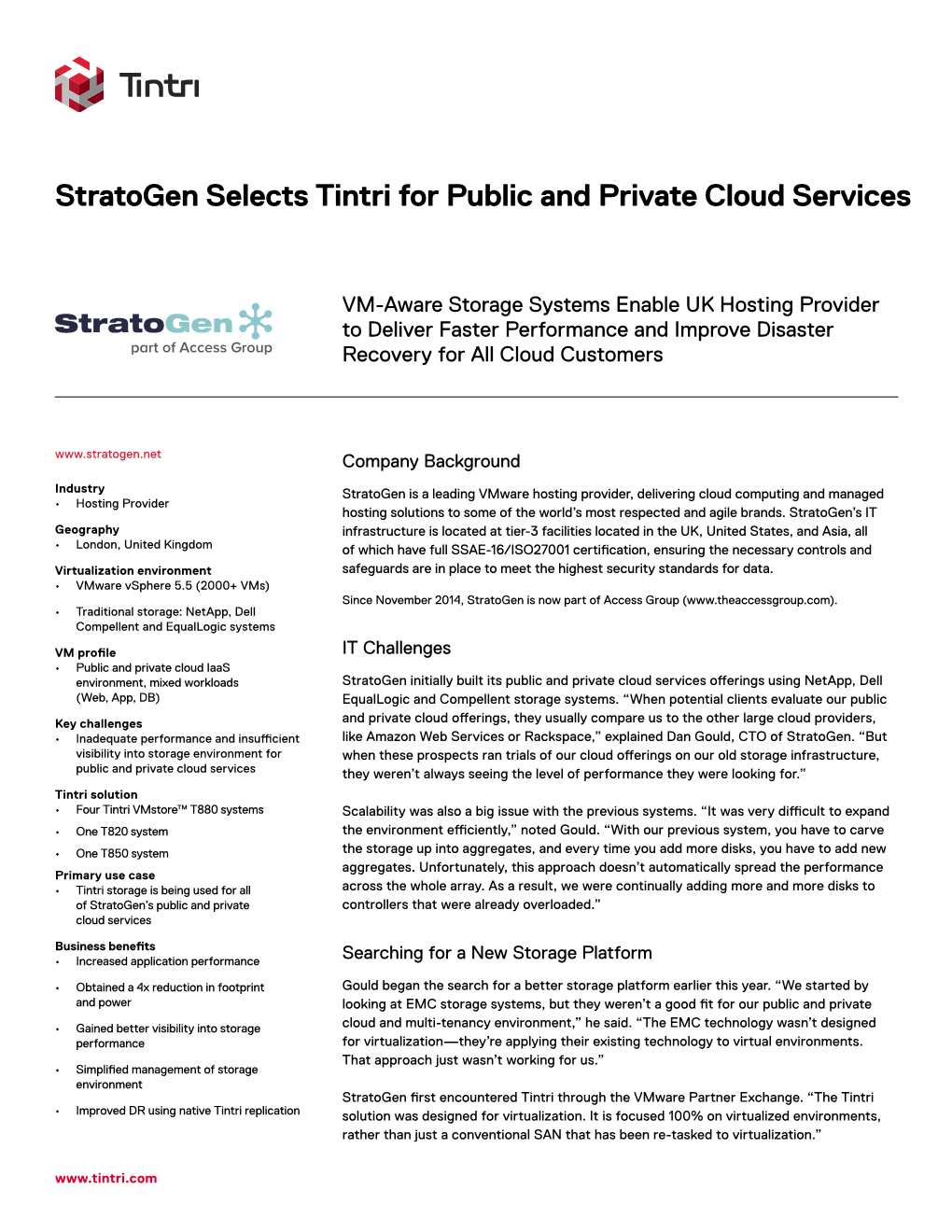 Access Alto Selects Tintri Vmstore for Public and Private Cloud Services