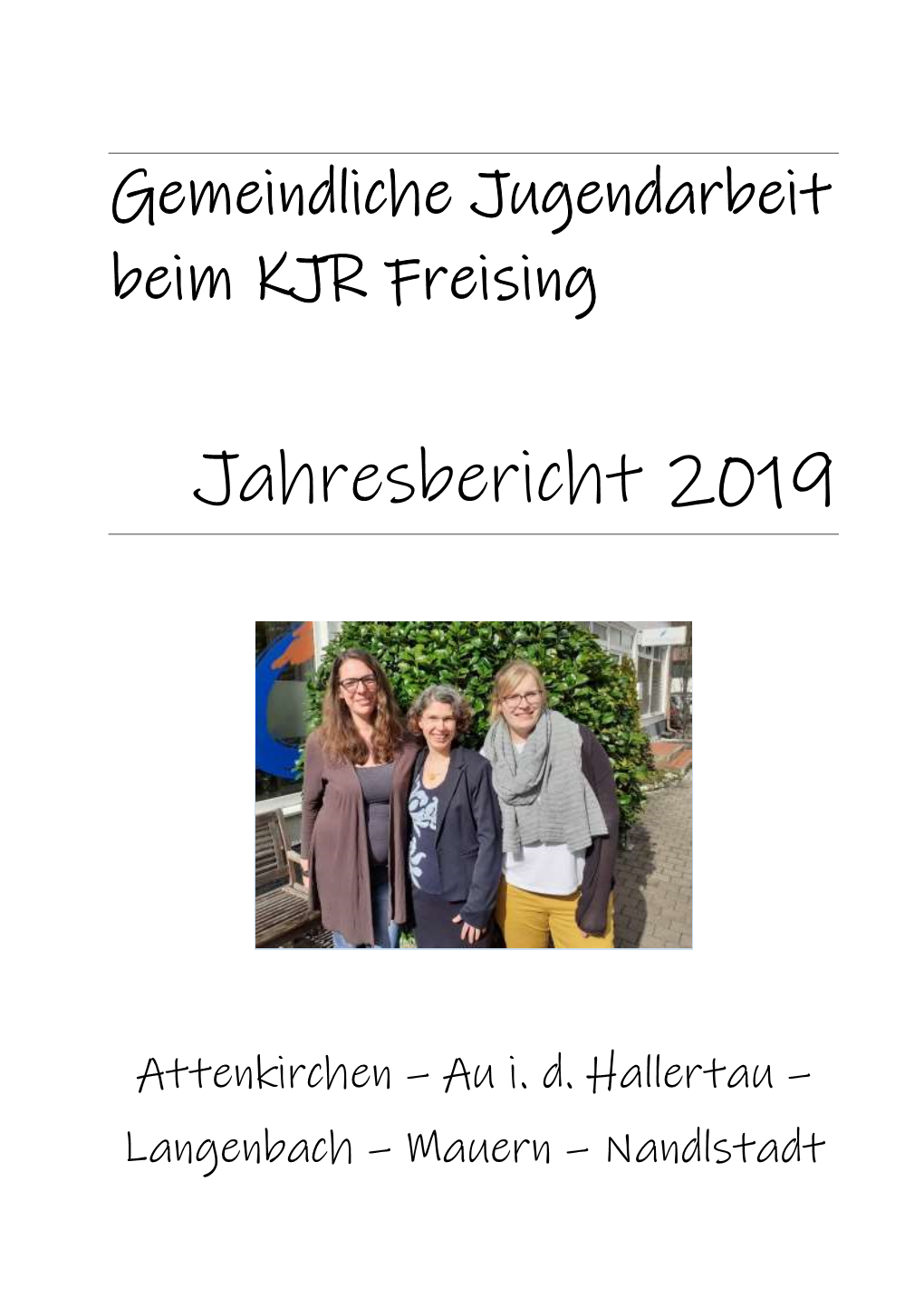 Jahresbericht 2019