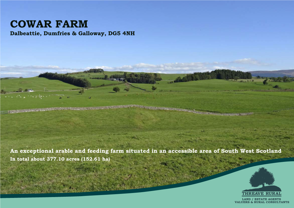 COWAR FARM Dalbeattie, Dumfries & Galloway, DG5 4NH