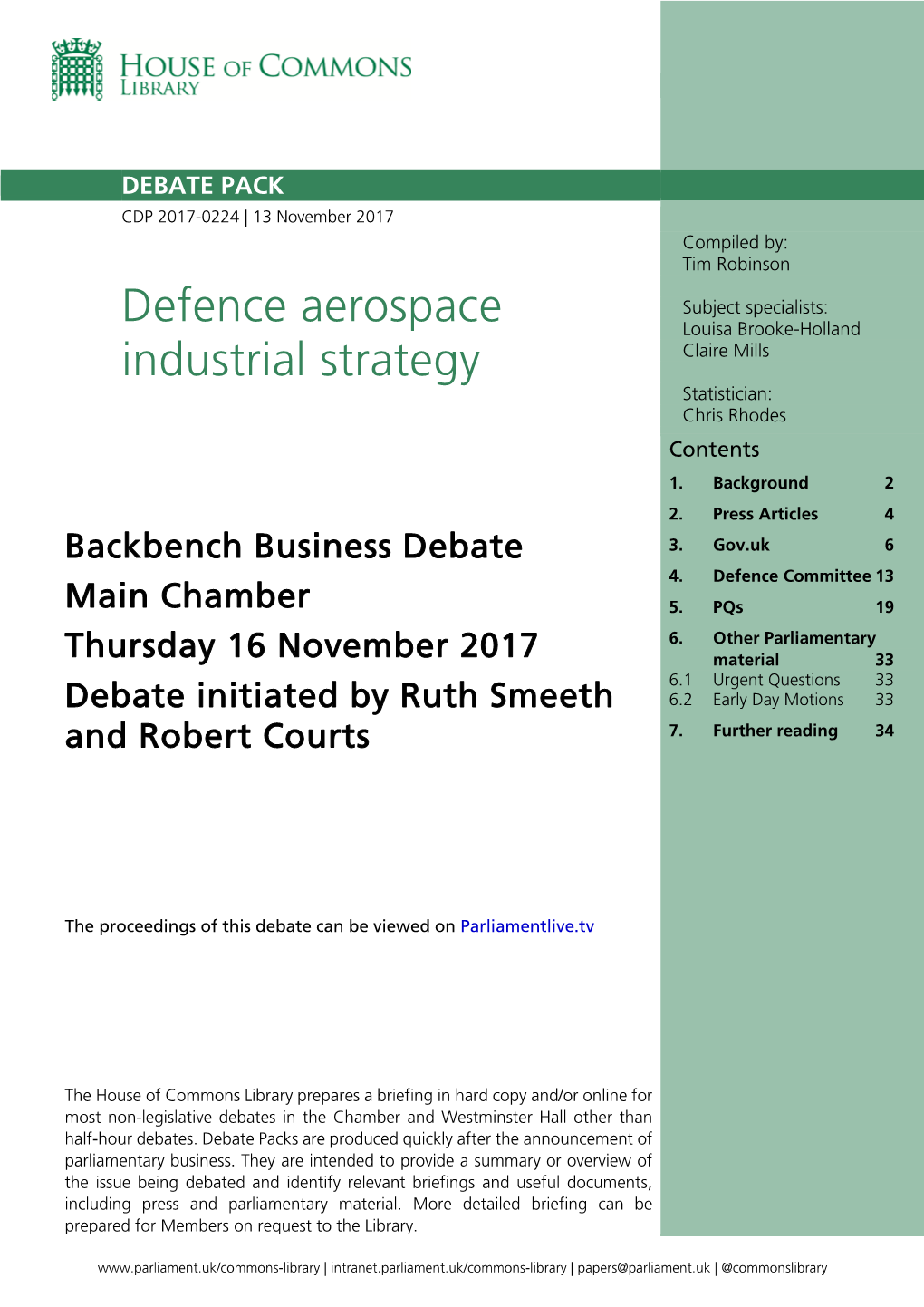 Defence Aerospace Industrial Strategy 3