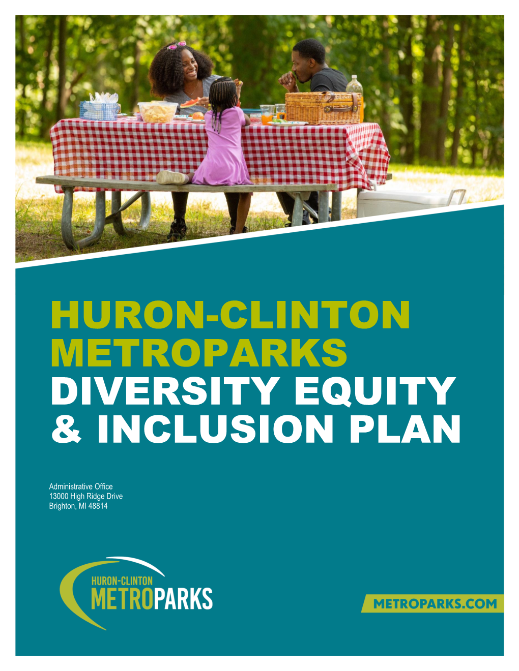 Metroparks Diversity, Equity and Inclusion Plan