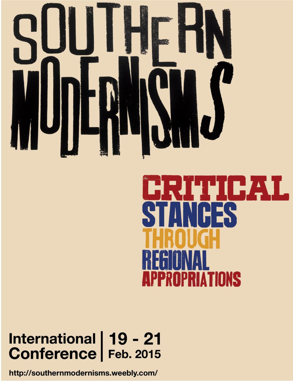 Southern Modernisms Book of Abstracts