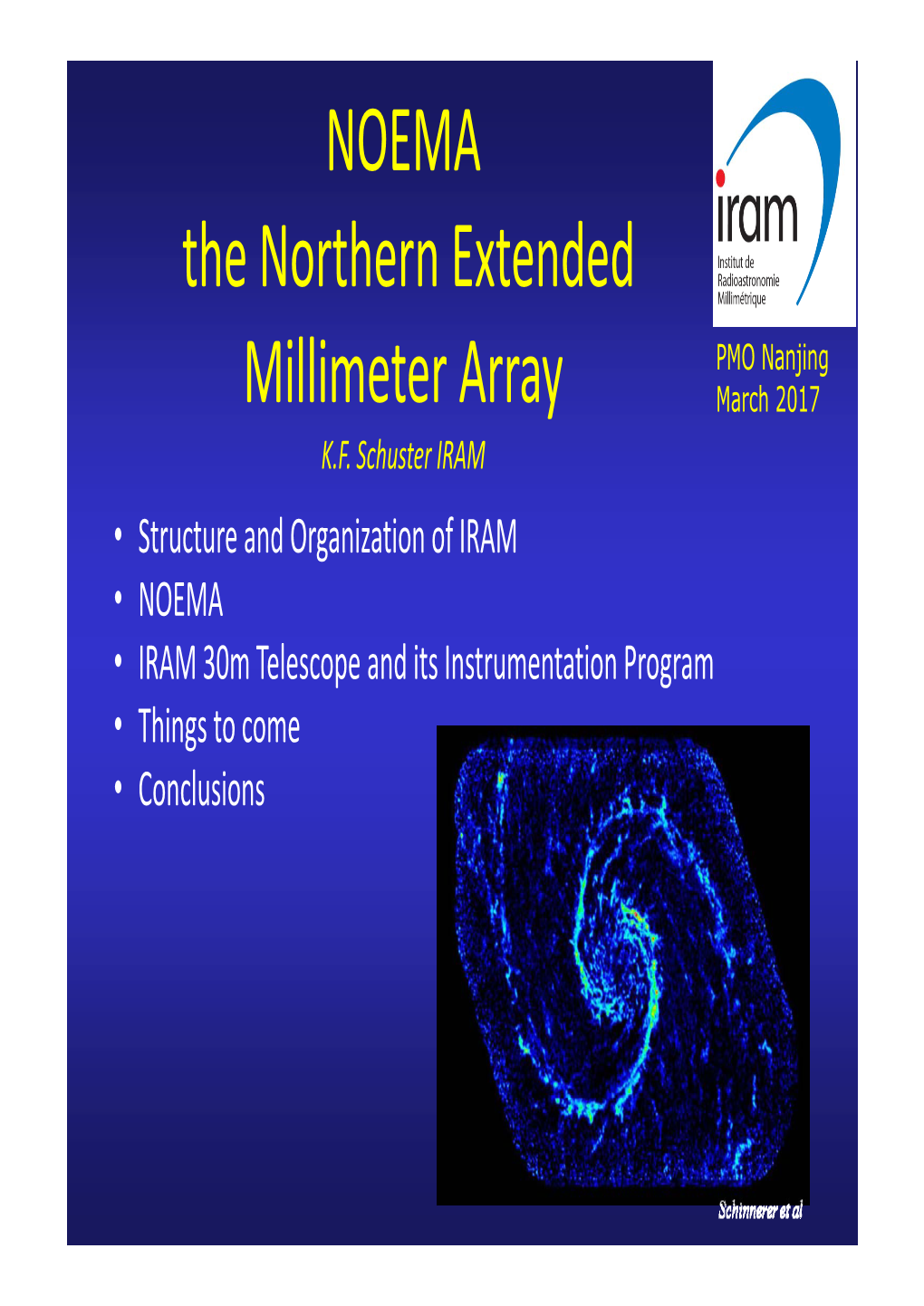 NOEMA the Northern Extended Millimeter Array Millimeter Array