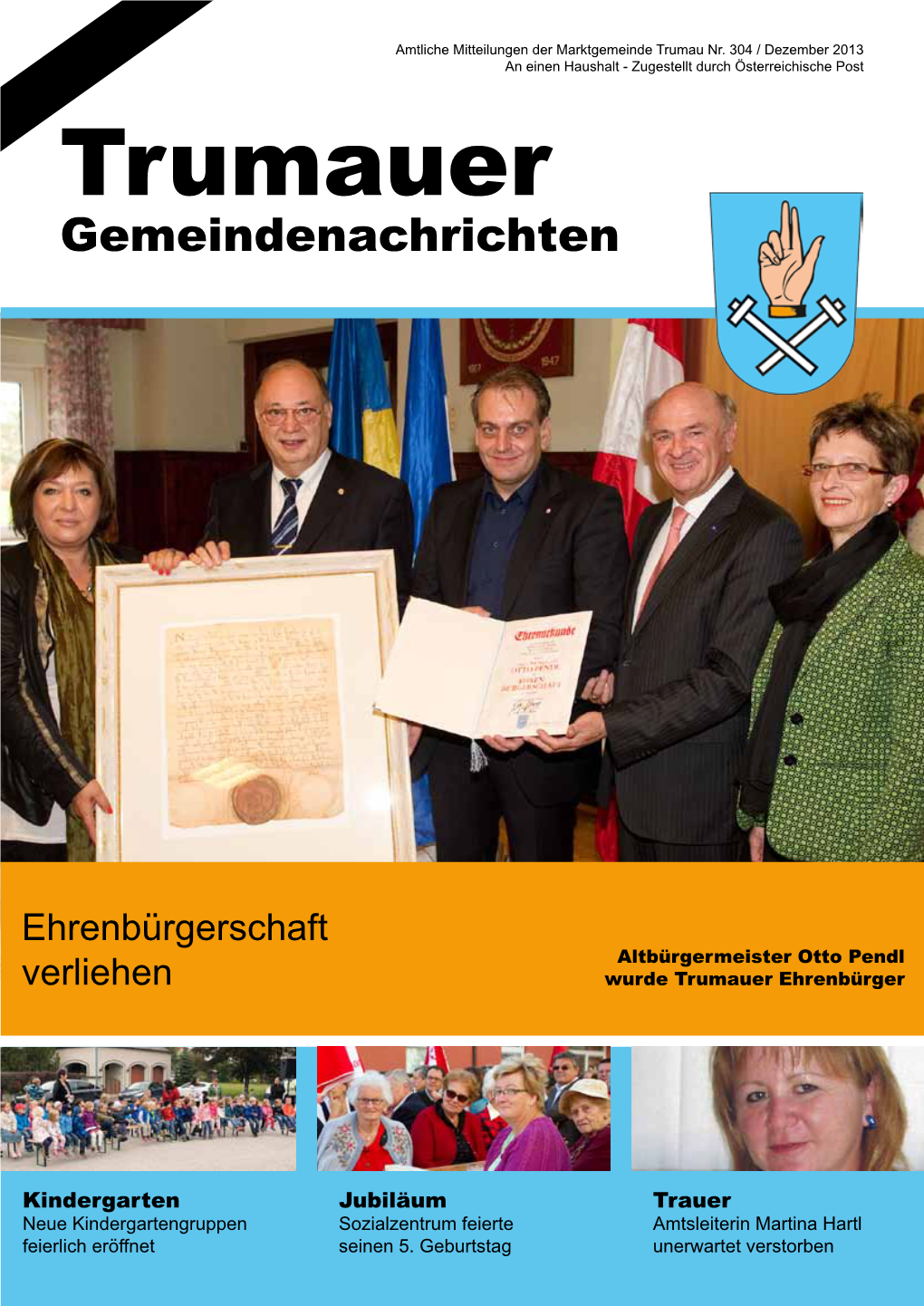 Gemeindenachrichten Nr. 304 Vom Dezember 2013