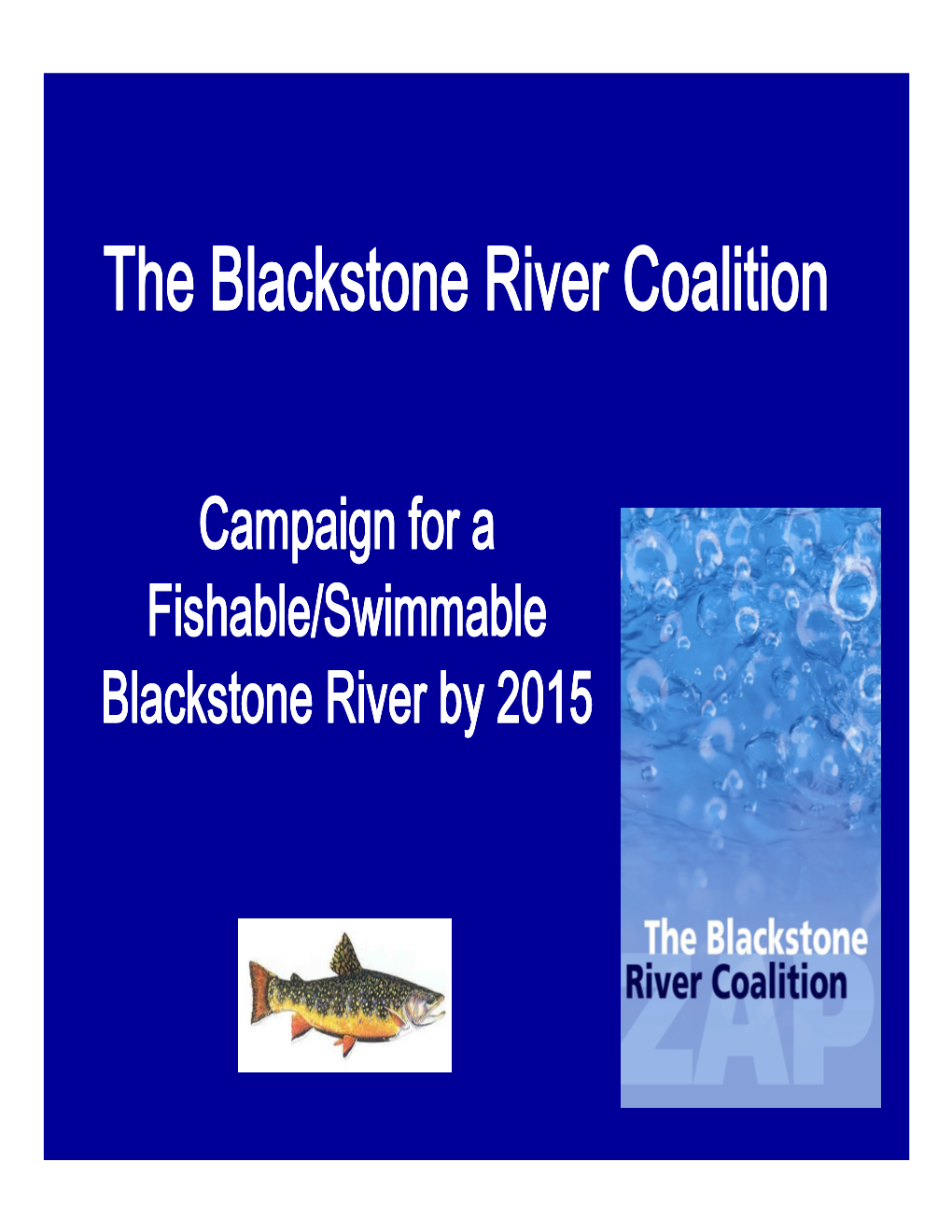 Blackstone Stormwater Conference