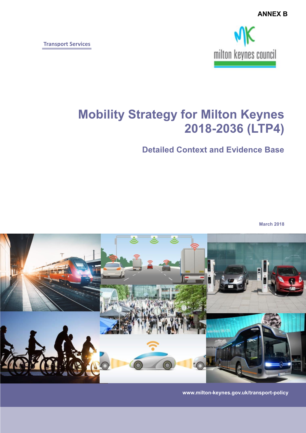 Mobility Strategy for Milton Keynes 2018-2036 (LTP4)