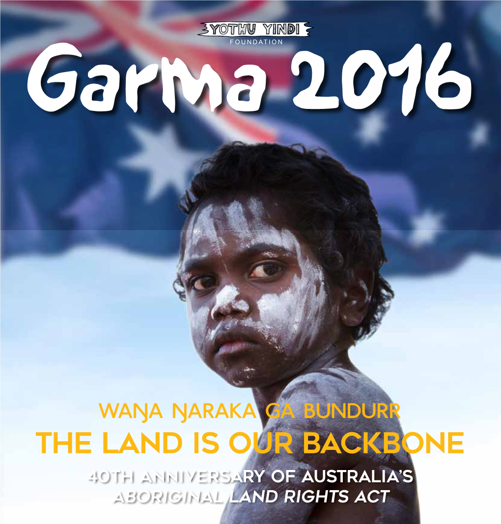 2016 Garma Program Booklet (PDF)