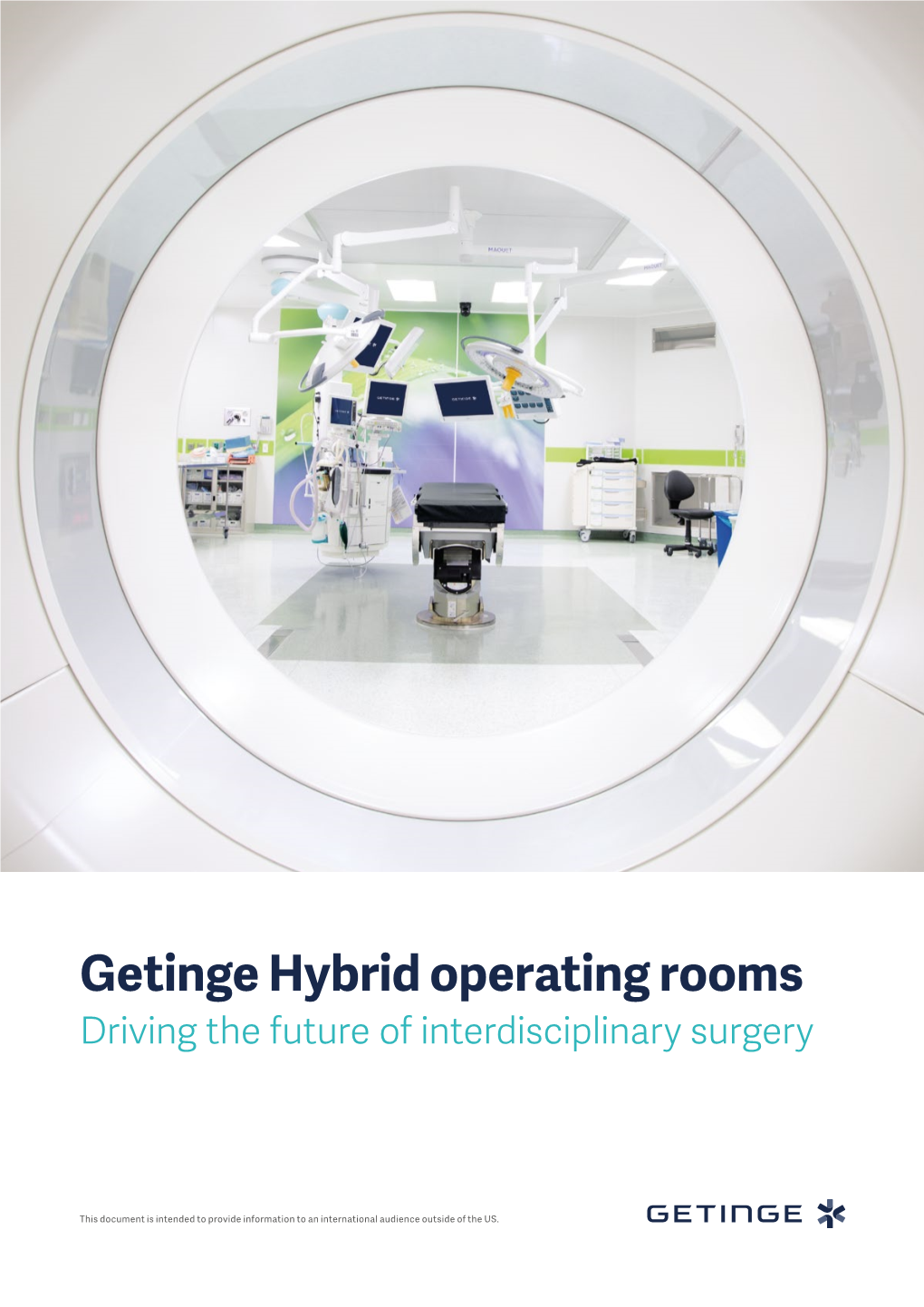 Getinge Hybrid Operating Rooms Driving the Future of Interdisciplinary Surgery