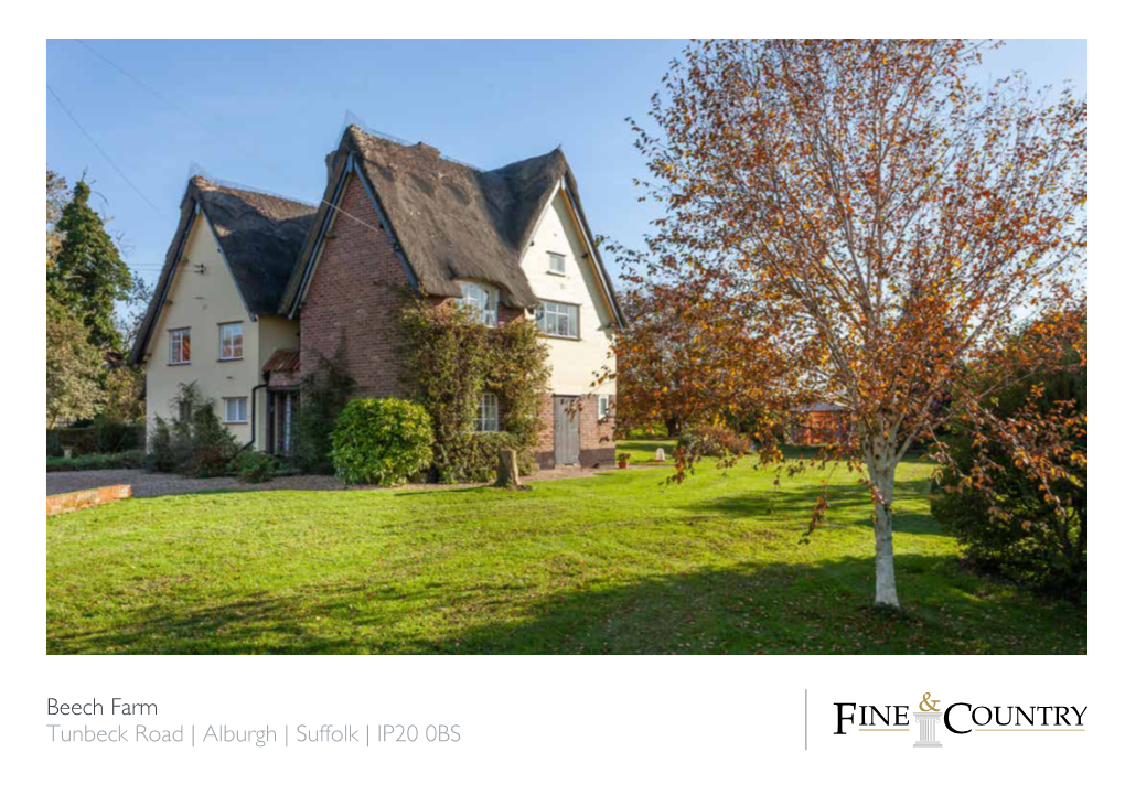 Alburgh | Suffolk | IP20 0BS a COUNTRYSIDE CONNECTION