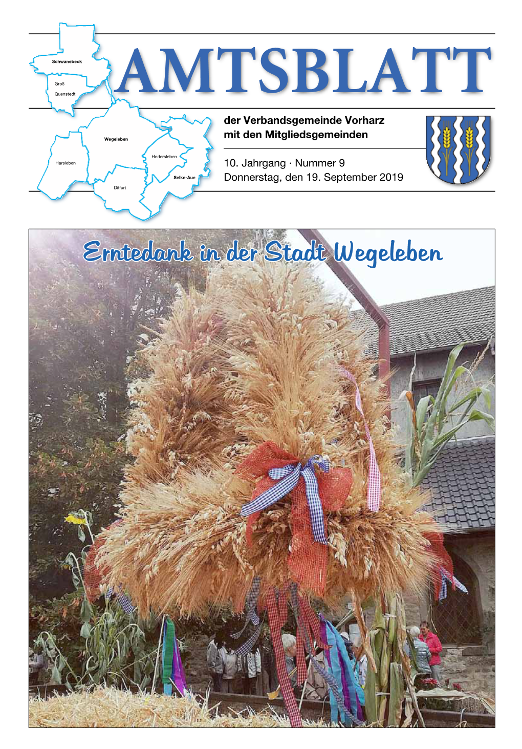 Amtsblatt Vom 19. September 2019