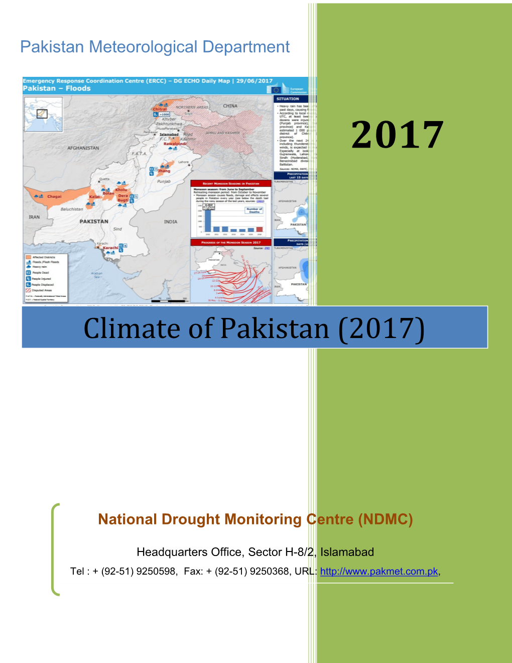 Climate of Pakistan (2017)