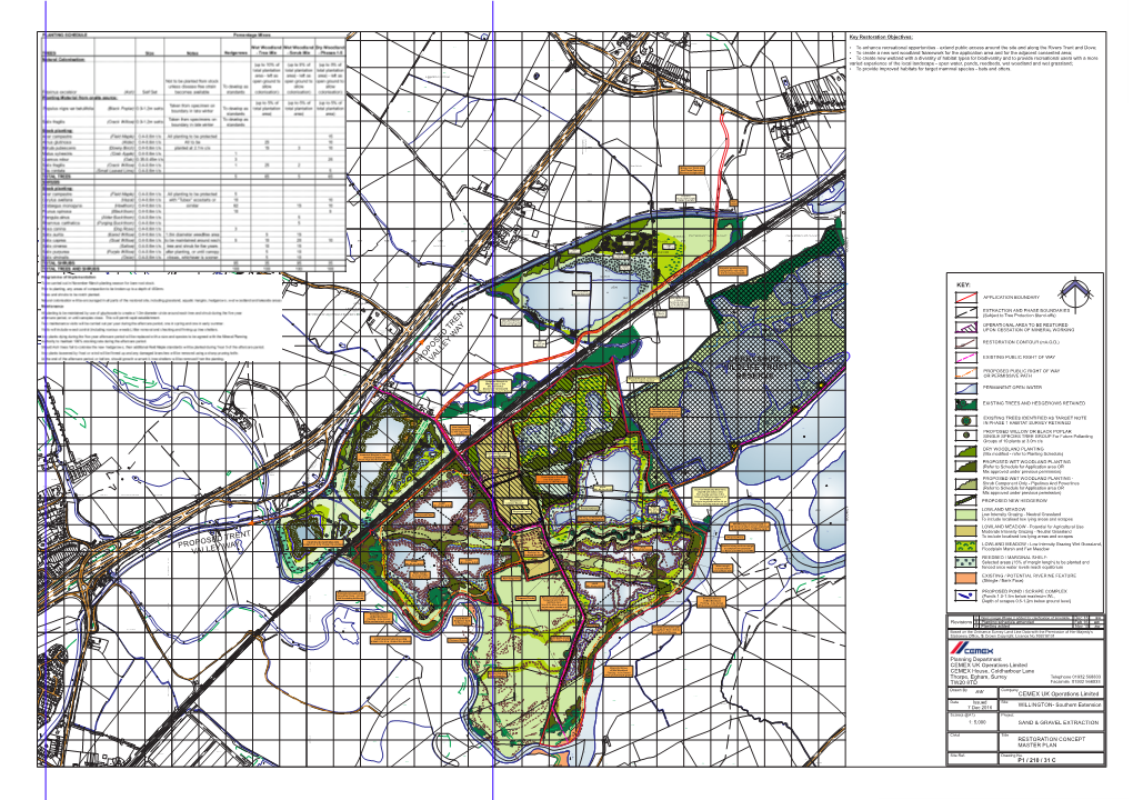 Derbyshire Wildlife Trust Reserve Proposed Trent Valley