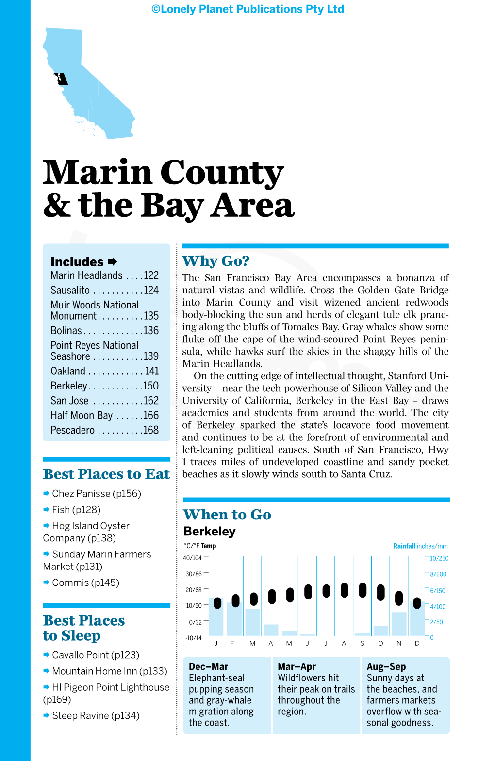 Marin County & the Bay Area