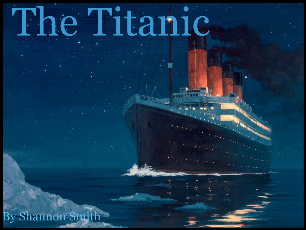 Titanic Keynote Presentation