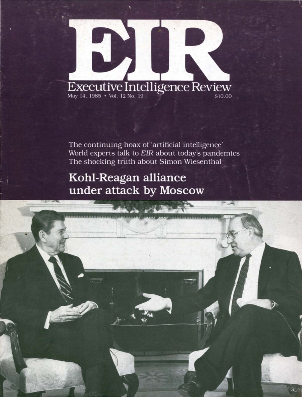Executive Intelligence Review, Volume 12, Number 19, May 14, 1985