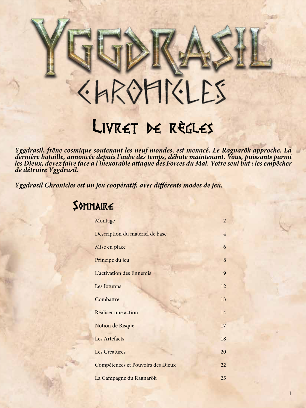 Livret De Règles