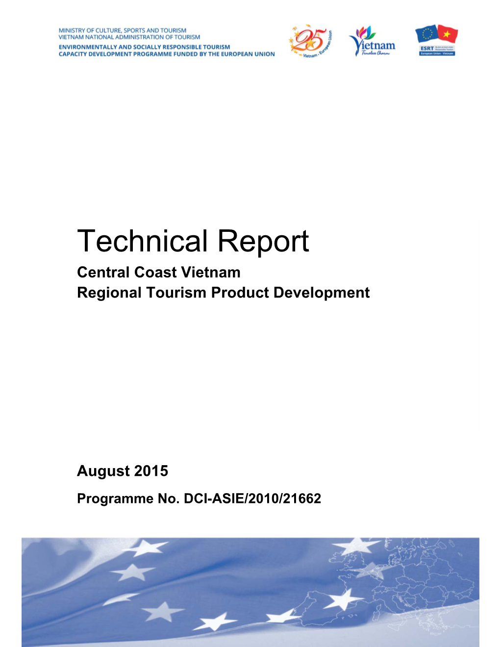 Technical Report Central Coast Vietnam Regional Tourism Product Development