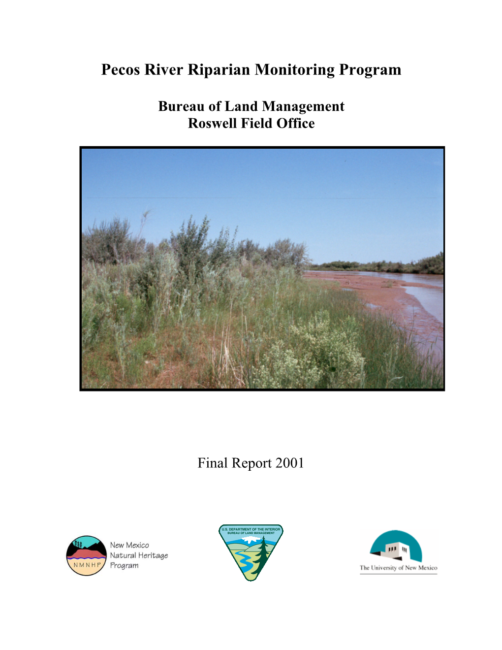 Pecos River Riparian Monitoring Program