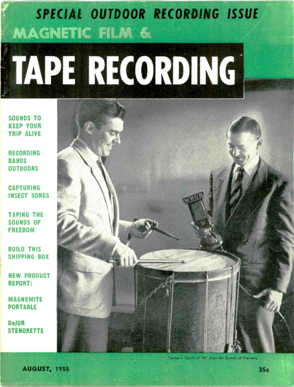 Tape Recordings Is the Microphone