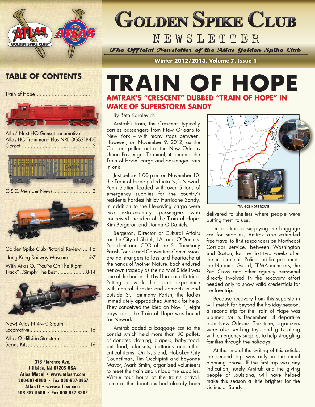 TRAIN of HOPE Train of Hope