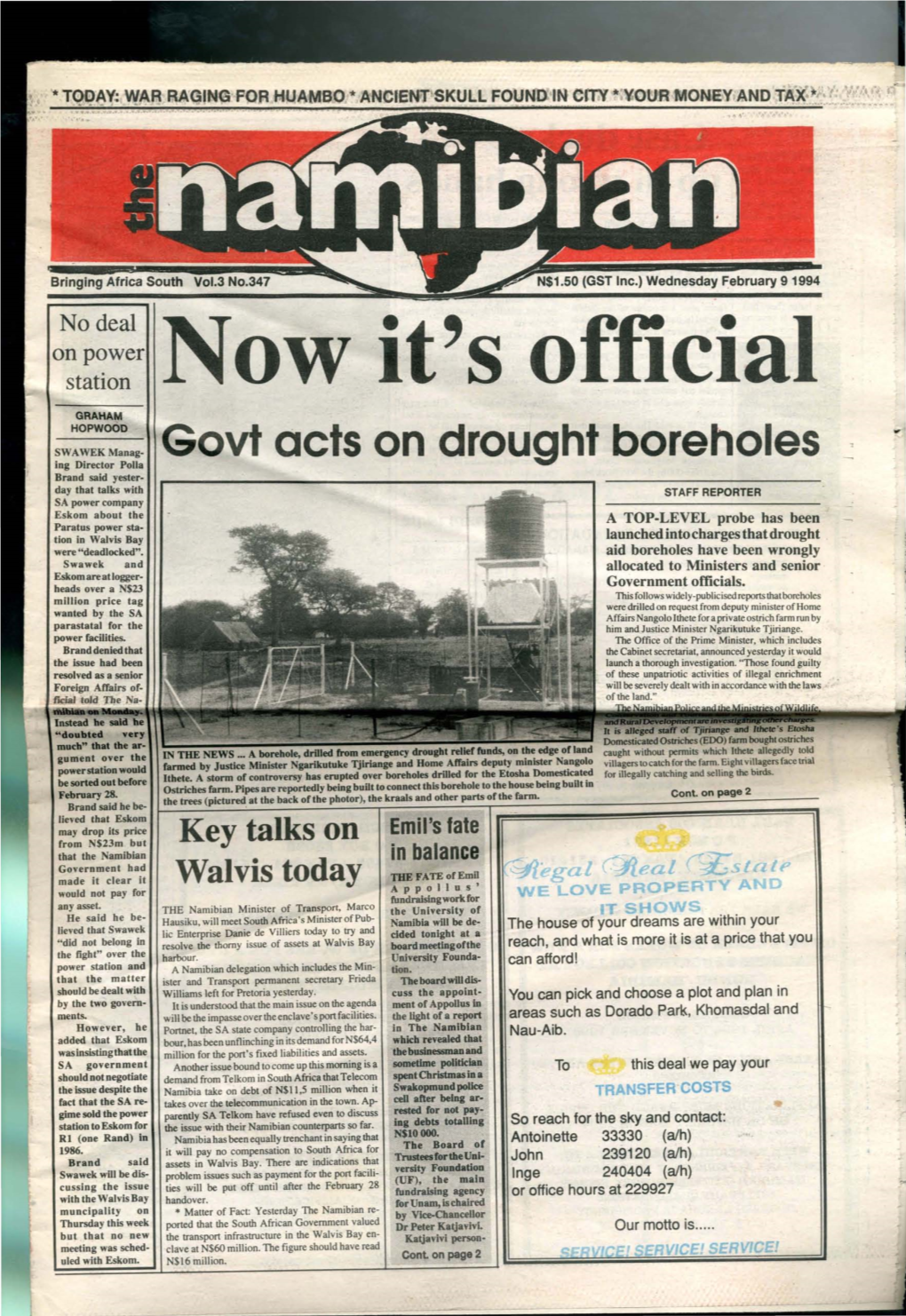 9 February 1994