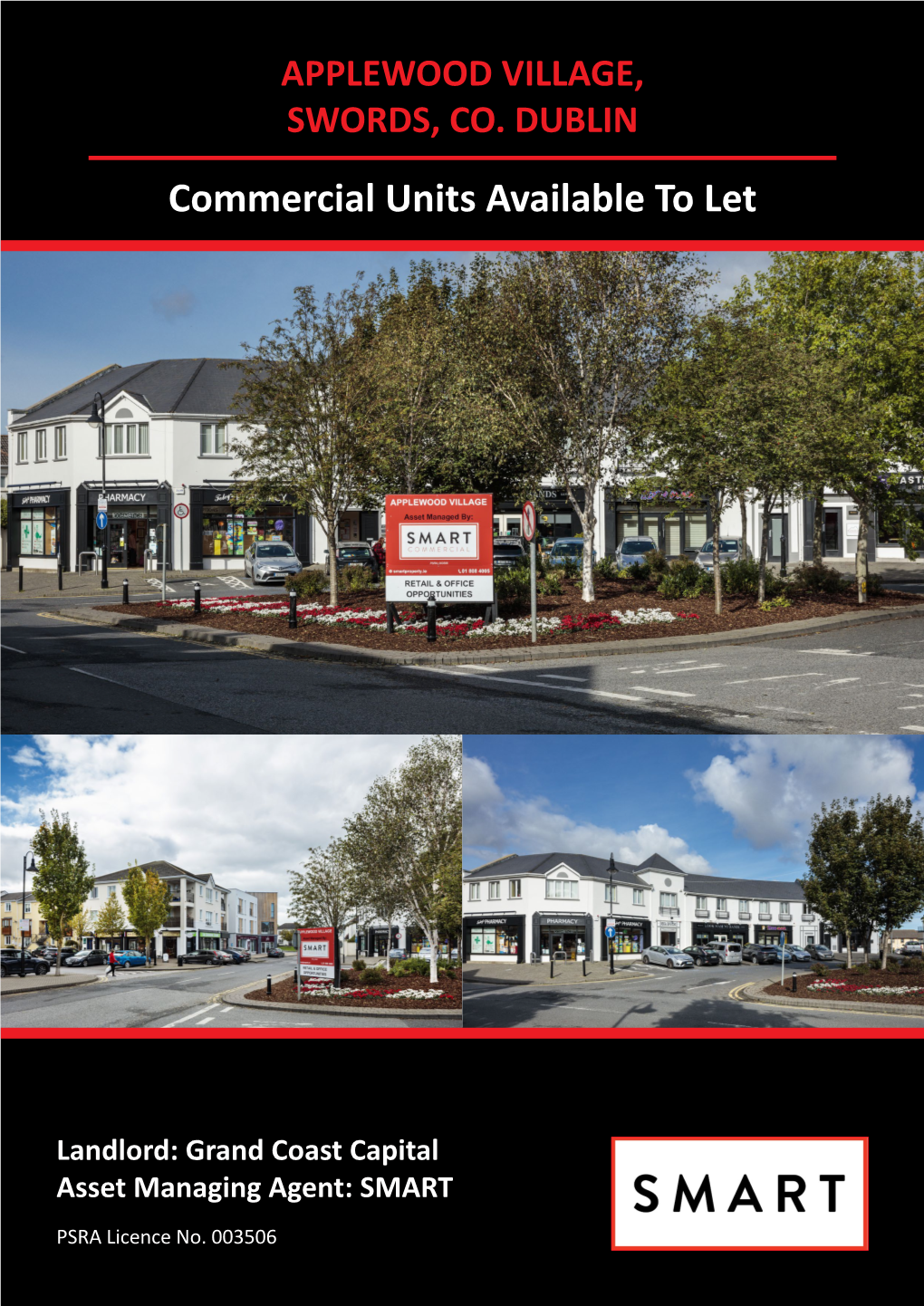 APPLEWOOD VILLAGE, SWORDS, CO. DUBLIN Commercial Units Available to Let