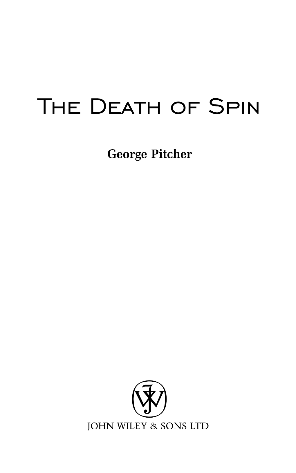 The Death of Spin