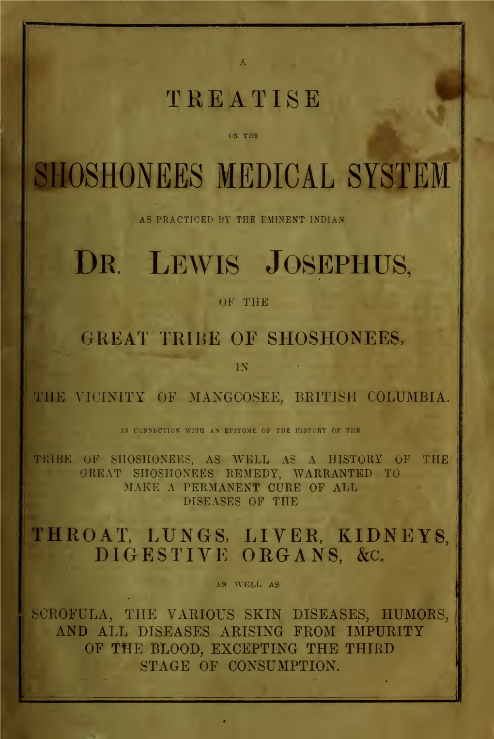 Shoshonees Medical System