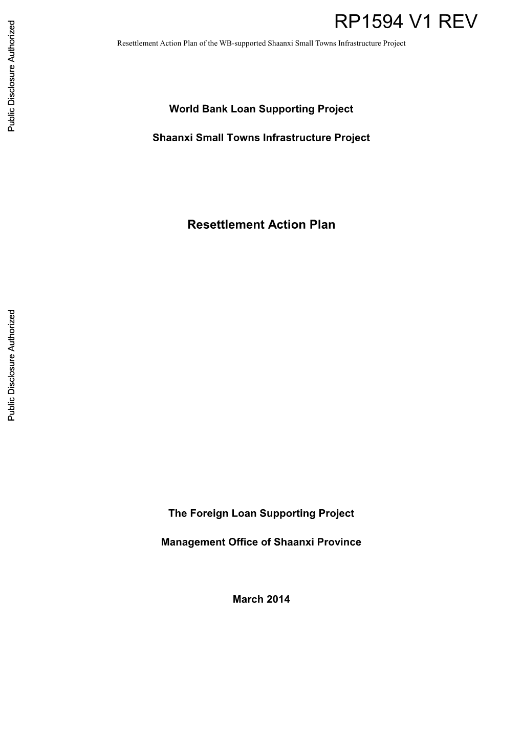 World Bank Document