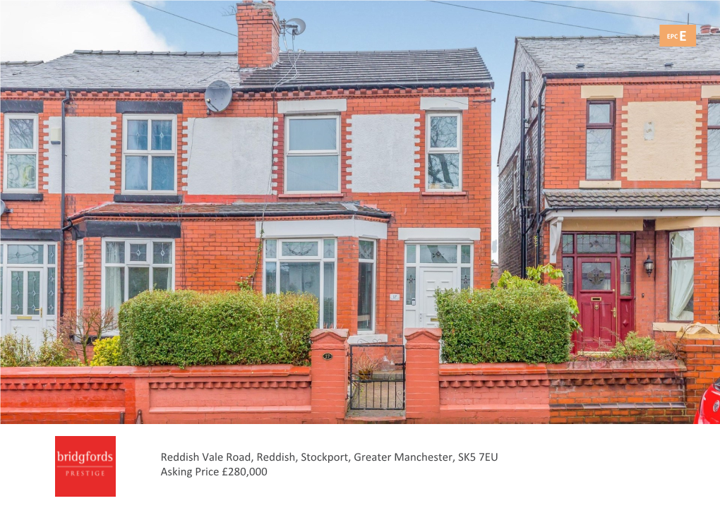 Reddish Vale Road, Reddish, Stockport, Greater Manchester, SK5 7EU Asking Price £280,000