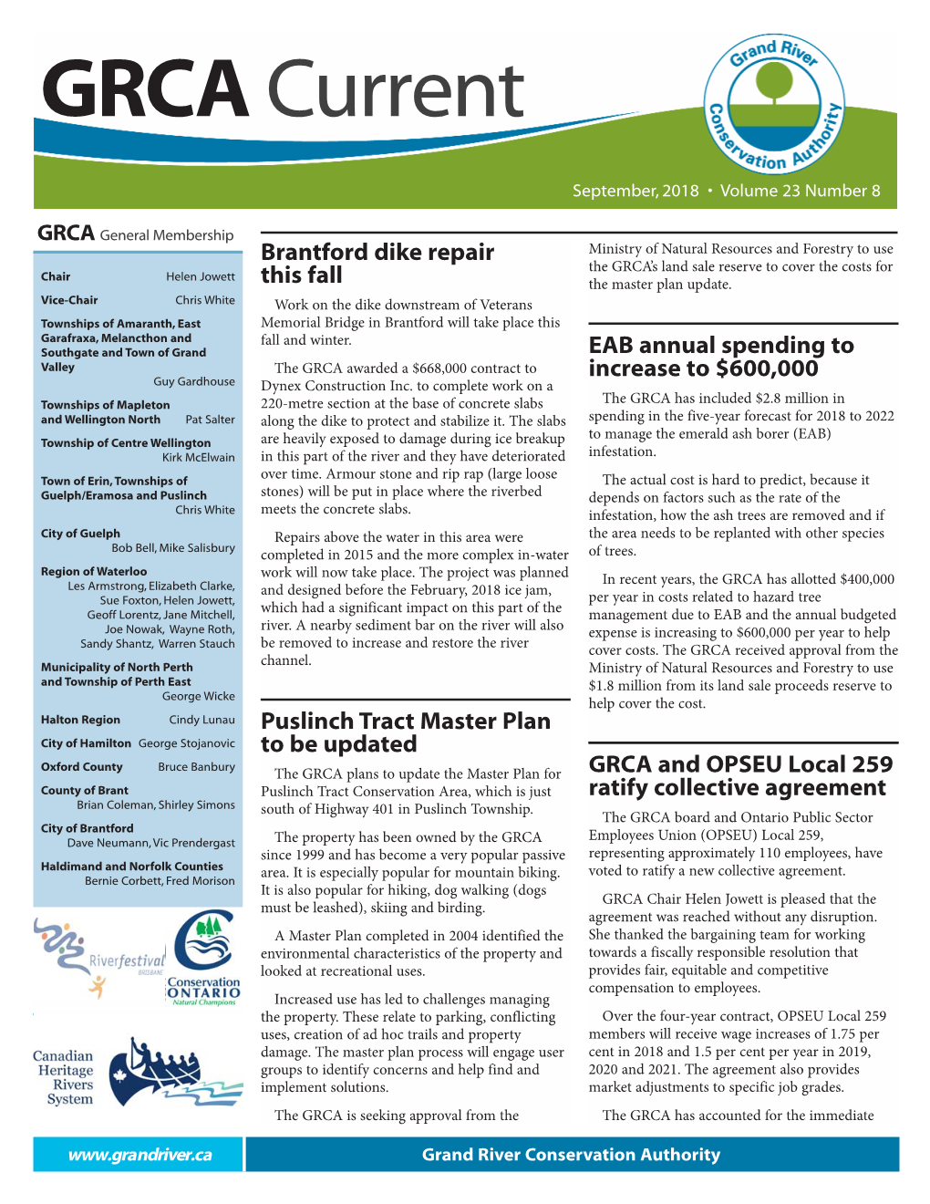 September 2018 GRCA Current Layout 1