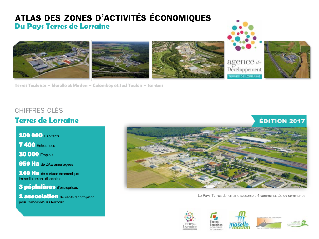 Atlas Des Zones D'activités Économiques Terres De Lorraine