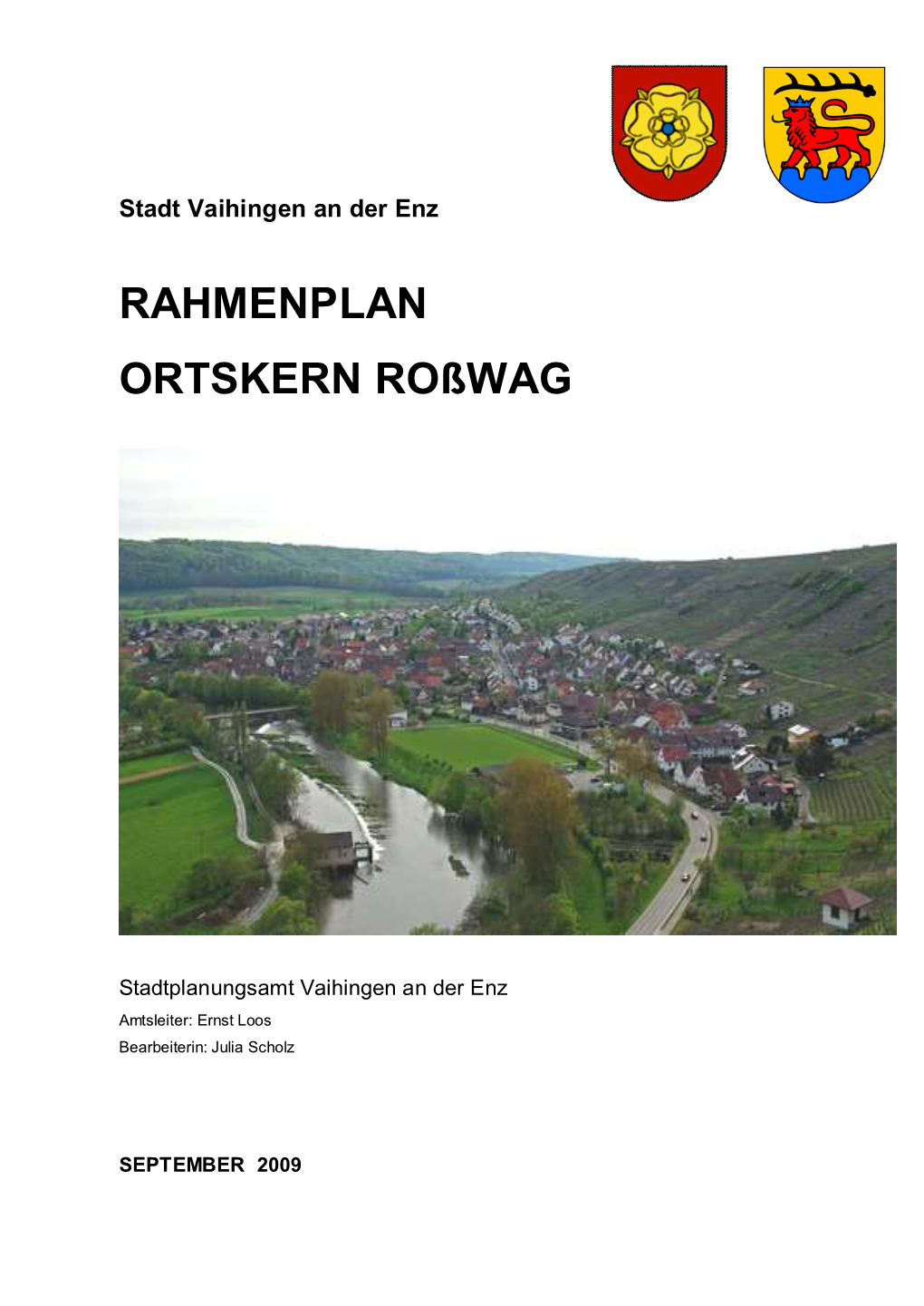Rahmenplan Ortskern Roßwag