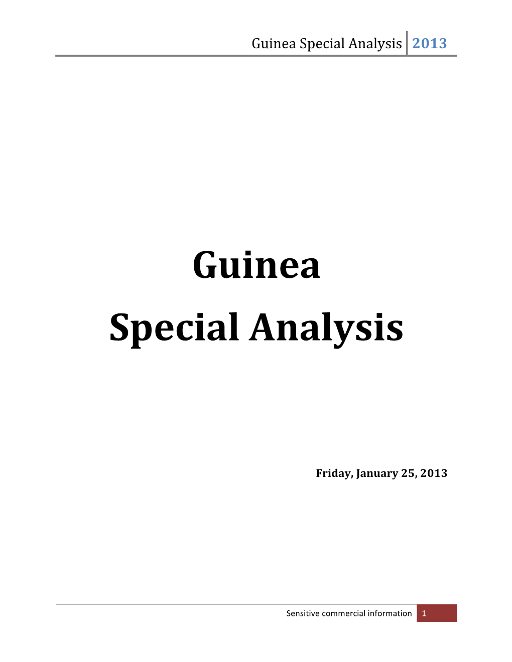 Guinea Special Analysis 3