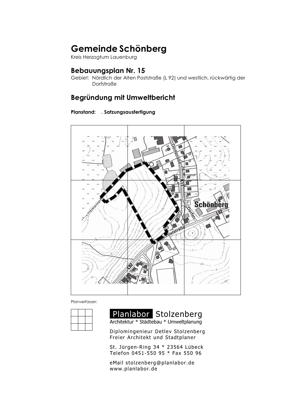 Gemeinde Schönberg Kreis Herzogtum Lauenburg