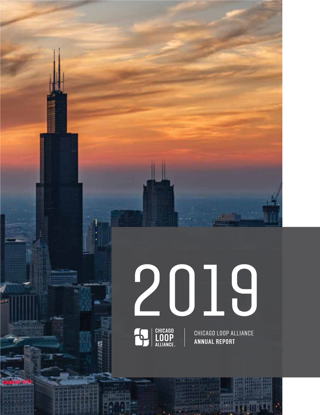 Chicago Loop Alliance Annual Report Table of Contents