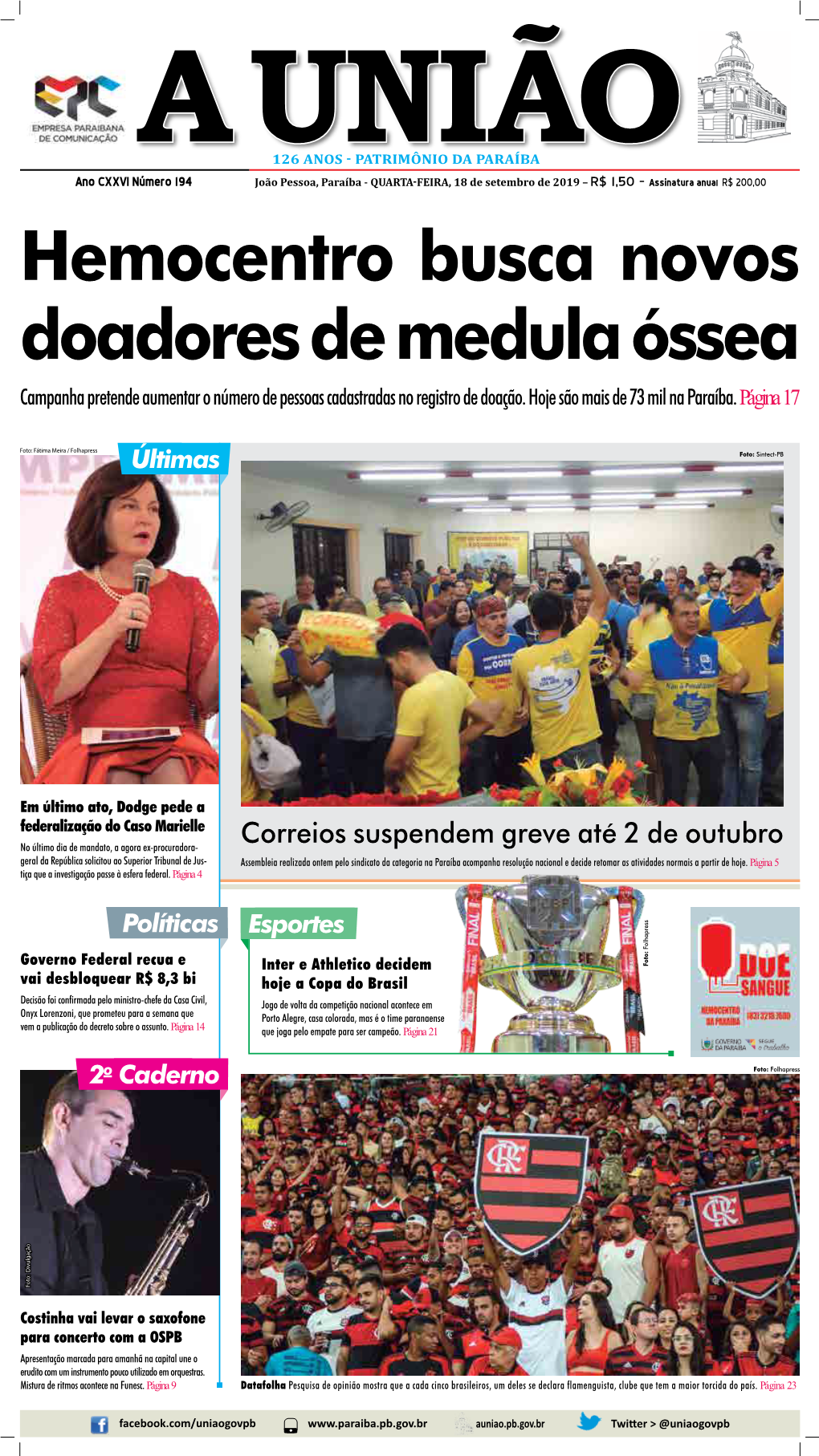 Correios Suspendem Greve Até 2 De Outubro