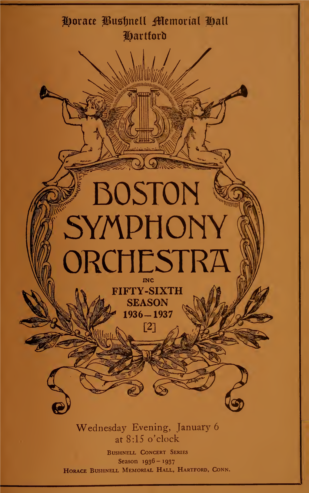 Boston Symphony Orchestra Concert Programs, Season 56,1936-1937, Trip