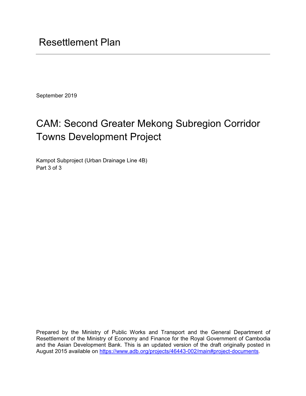 Second Greater Mekong Subregion Corridor Towns Development Project
