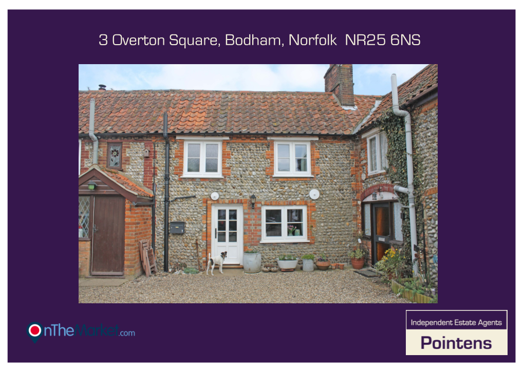 3 Overton Square, Bodham, Norfolk NR25 6NS 3 Overton Square, Bodham, Norfolk NR25 6NS Guide Price £175,000