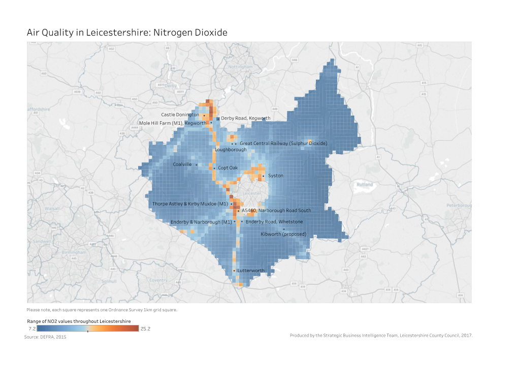 2015-Based Background Maps for Leicestershire