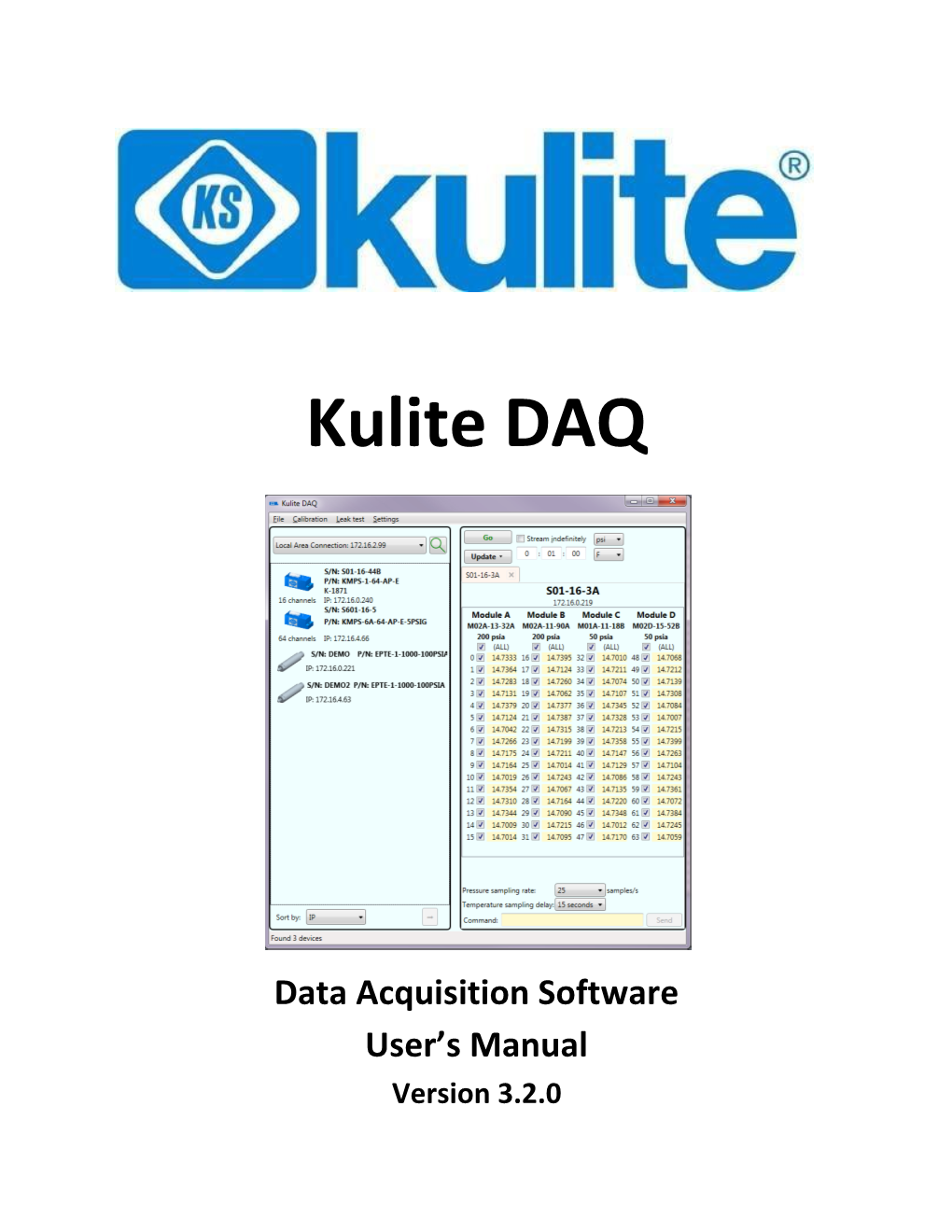 Download Kulite DAQ Manual